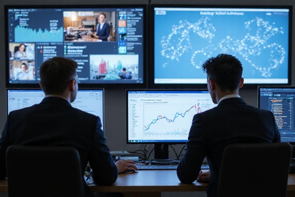 Business Beratungssitzung mit Experten und Kunden